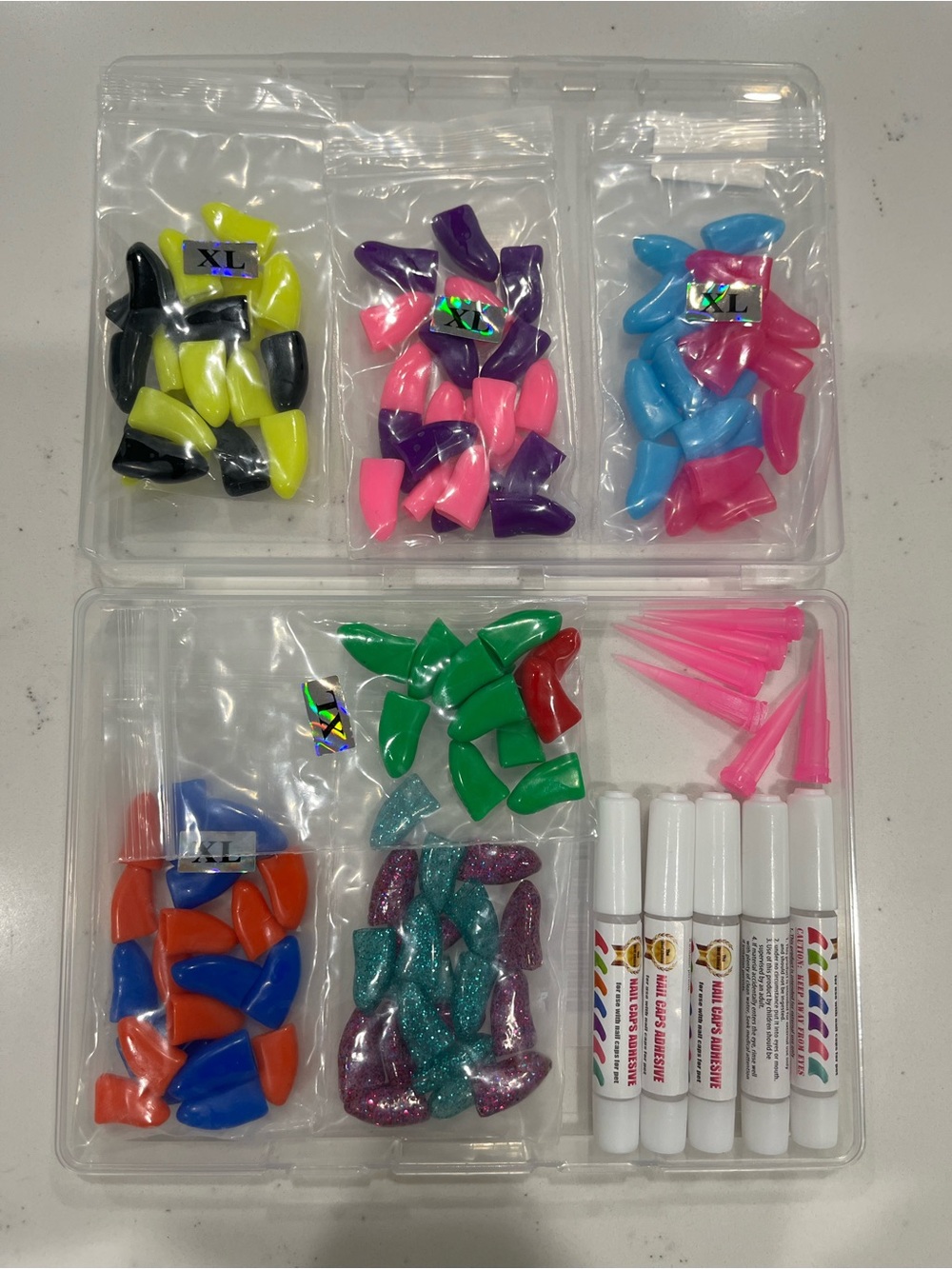 XL Dog Nail Caps